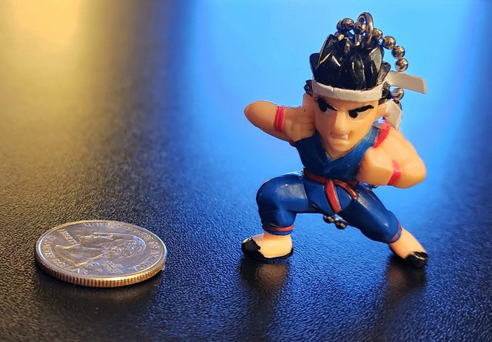 Akira Yuki Virtua Fighter 2 Vintage Sega Keychain (1994)