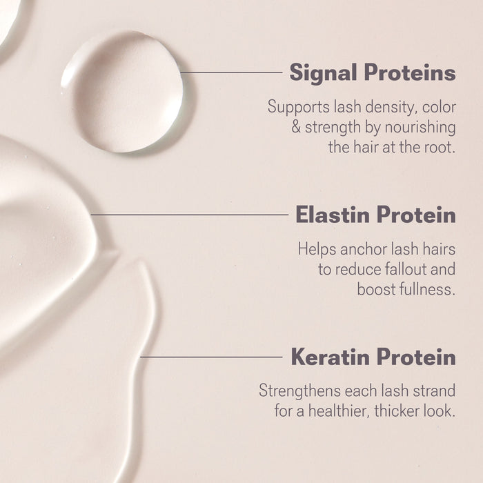 Front close-up of Lash Follicle Fortifying Serum 2-Pack showcasing silver serum tubes and applicators on gray background