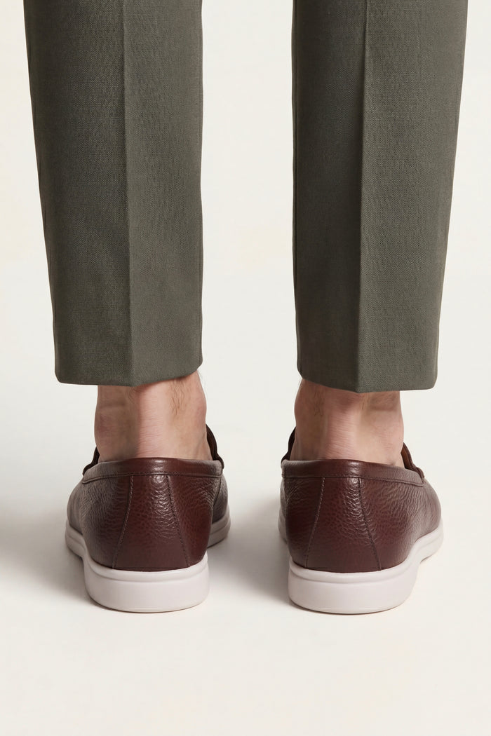 Alvero Dressed Loafer Brown