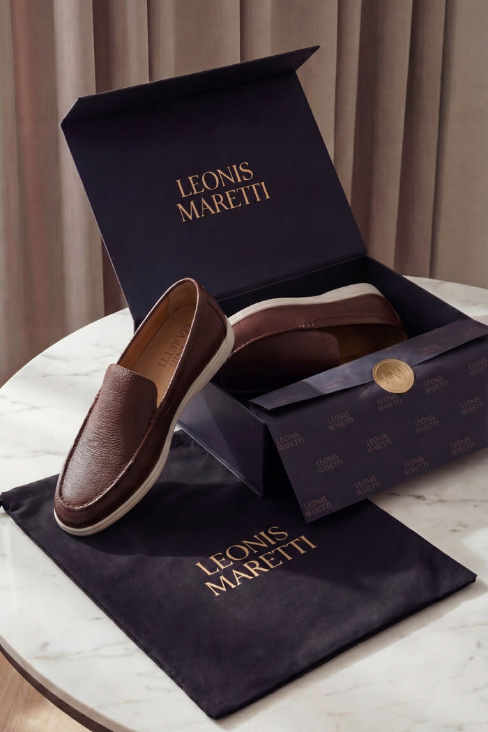 Alvero Dressed Loafer Brown