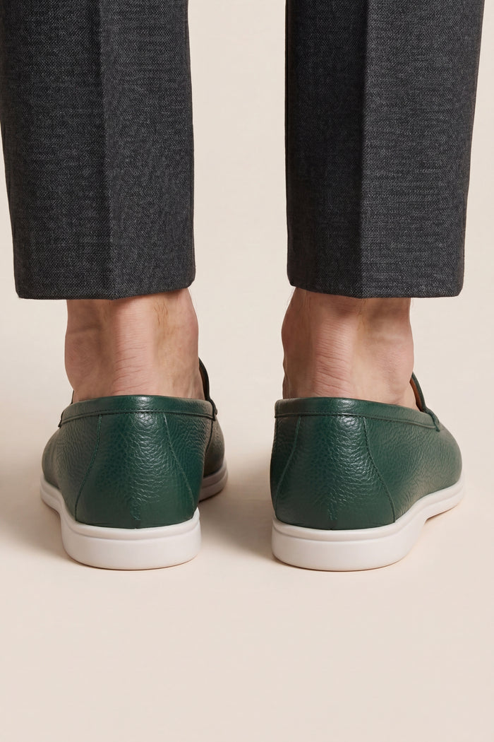 Alvero Dressed Loafer Dark Green