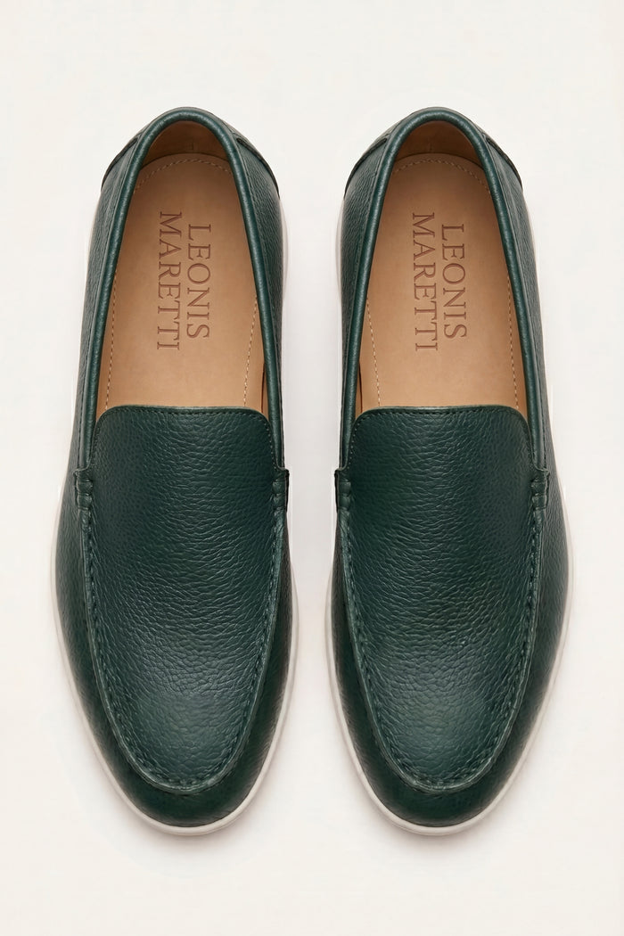 Alvero Dressed Loafer Dark Green