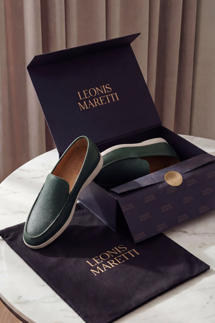Alvero Dressed Loafer Dark Green