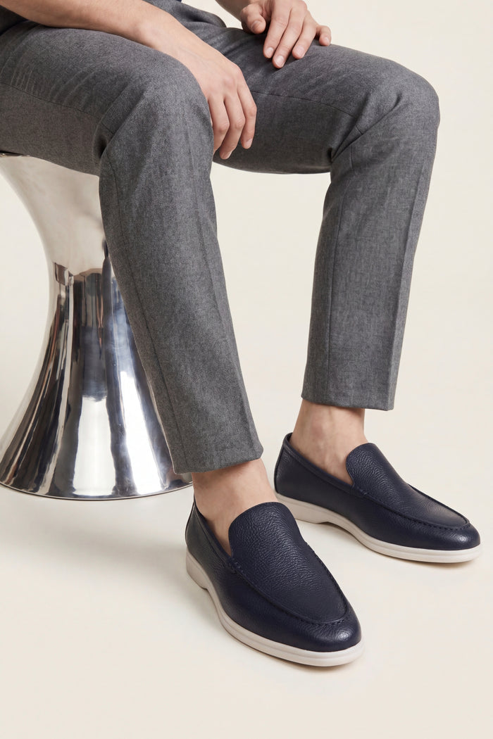 Alvero Dressed Loafer Navy