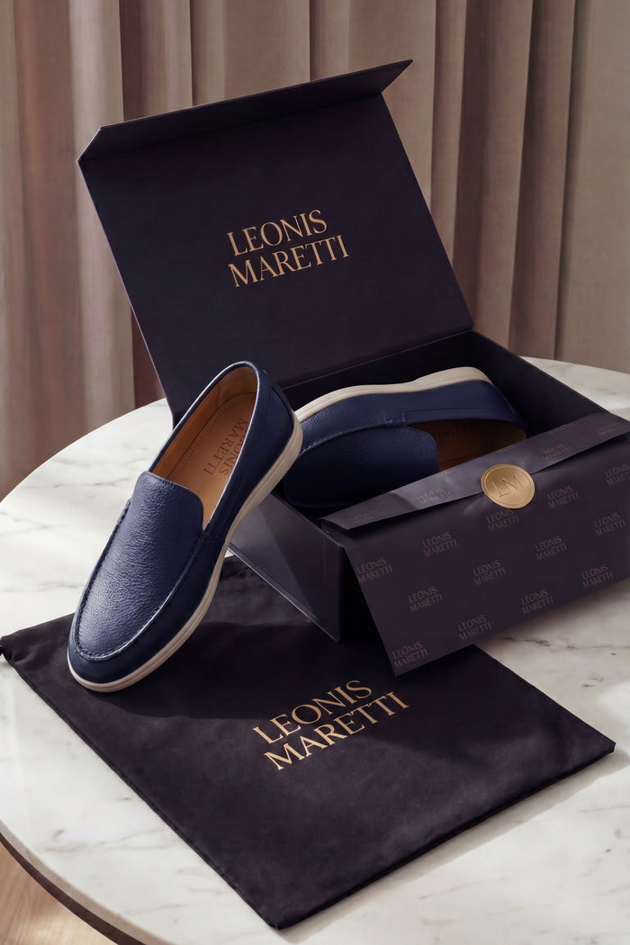 Alvero Dressed Loafer Navy