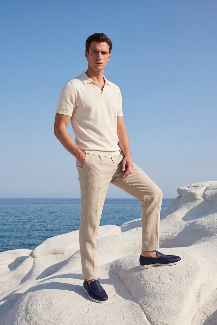 Alvero Dressed Loafer Navy