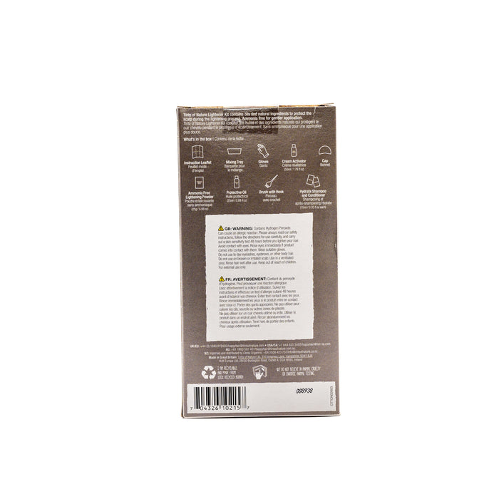 Ammonia-free 3 in 1 Hair Lightener Kit
