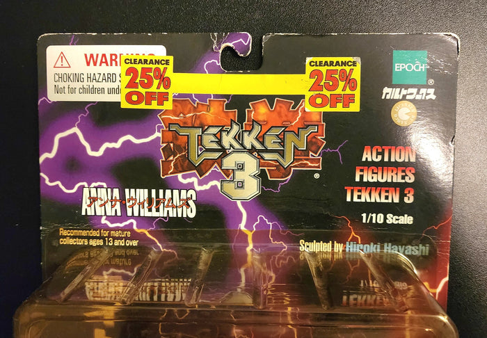 Anna Williams Tekken 3 Action Figure by Epoch (Yellow Box)