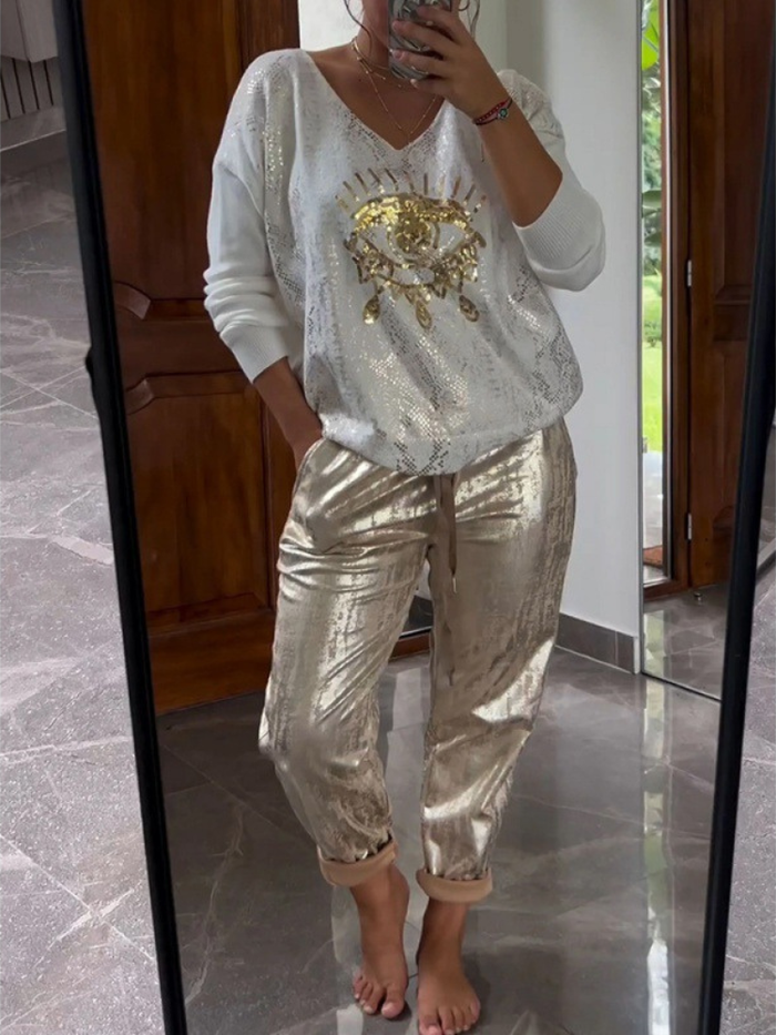 Arlise - Elegant two-piece casual set
