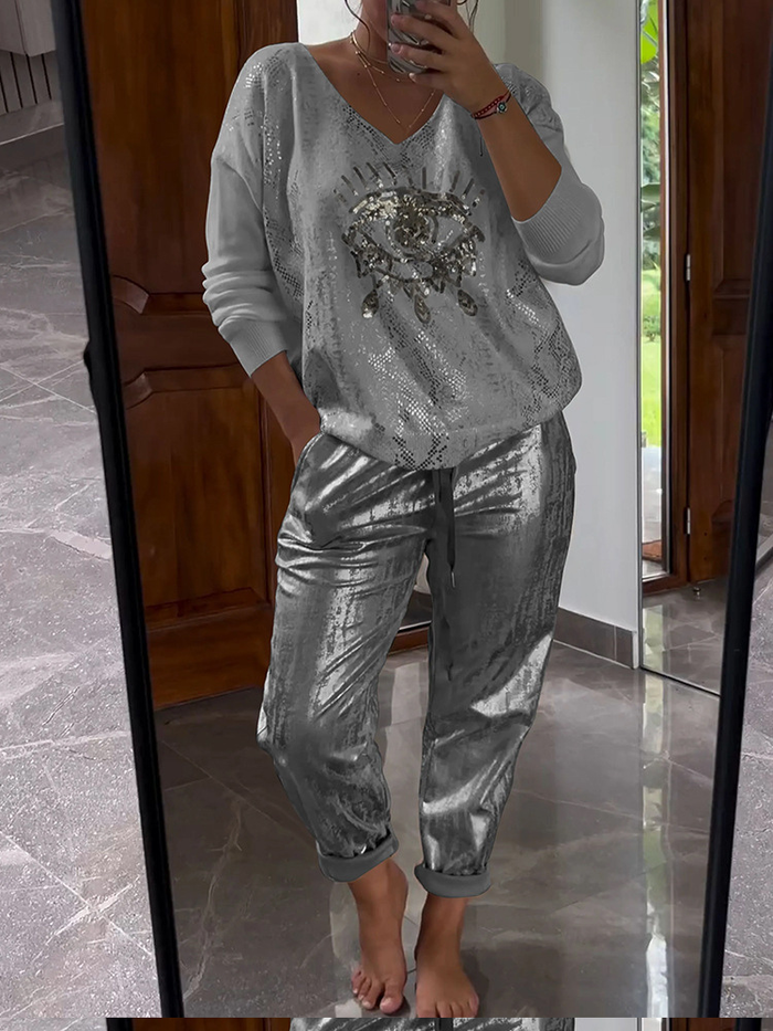 Arlise - Elegant two-piece casual set