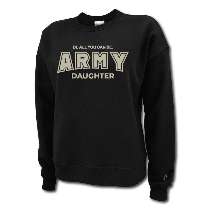 Army Family Women's Champion Crewneck Sweatshirts