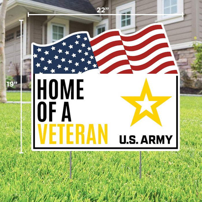 Army Home Of A Veteran Lawn Sign*