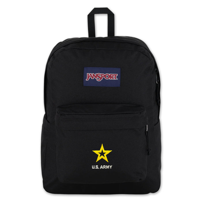 Army JanSport Superbreak Plus Backpack (Black)