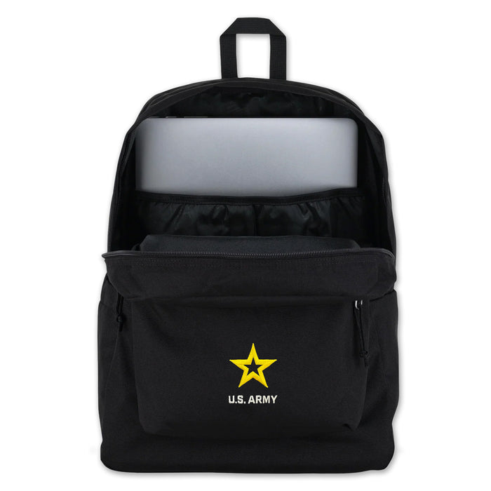 Army JanSport Superbreak Plus Backpack (Black)