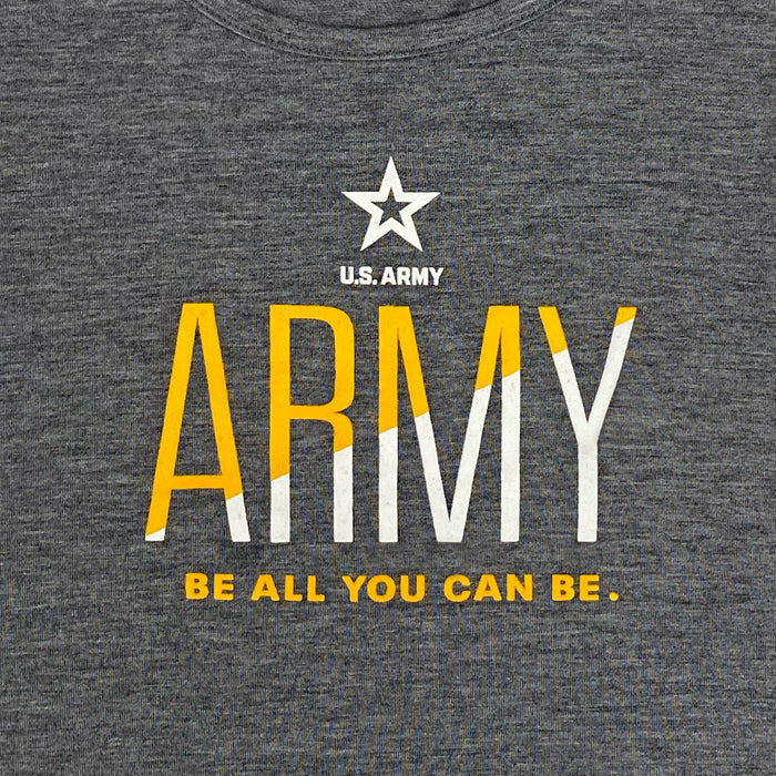 Army Ladies Under Armour Breezy Sport Tank (Black Heather)