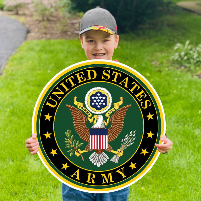 Army Seal Lawn Sign*
