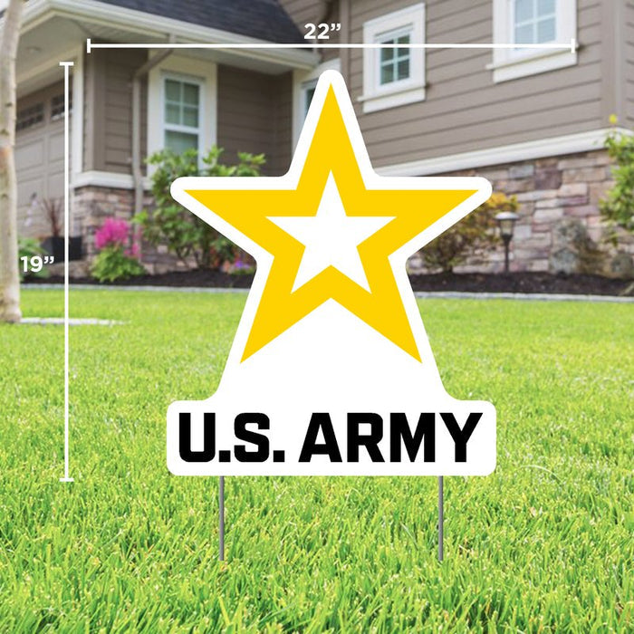 Army Star Lawn Sign*