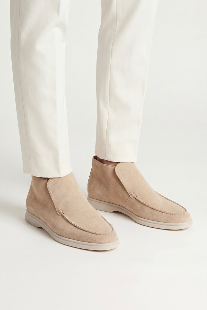Arzano High Top Loafer Beige