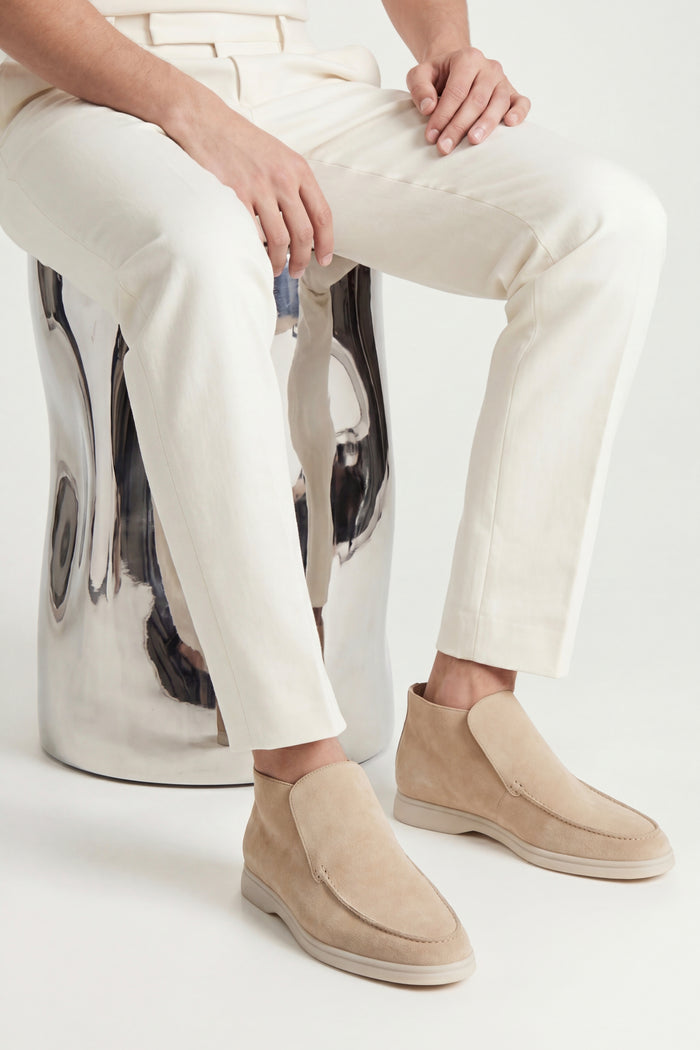 Arzano High Top Loafer Beige
