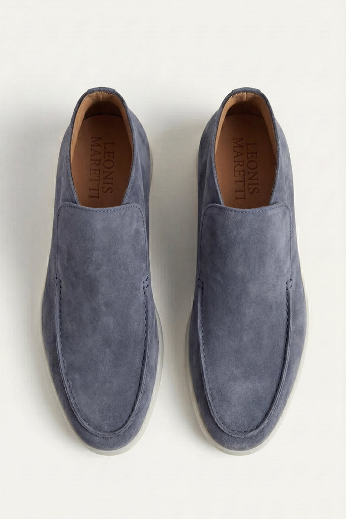 Arzano High Top Loafer Blue