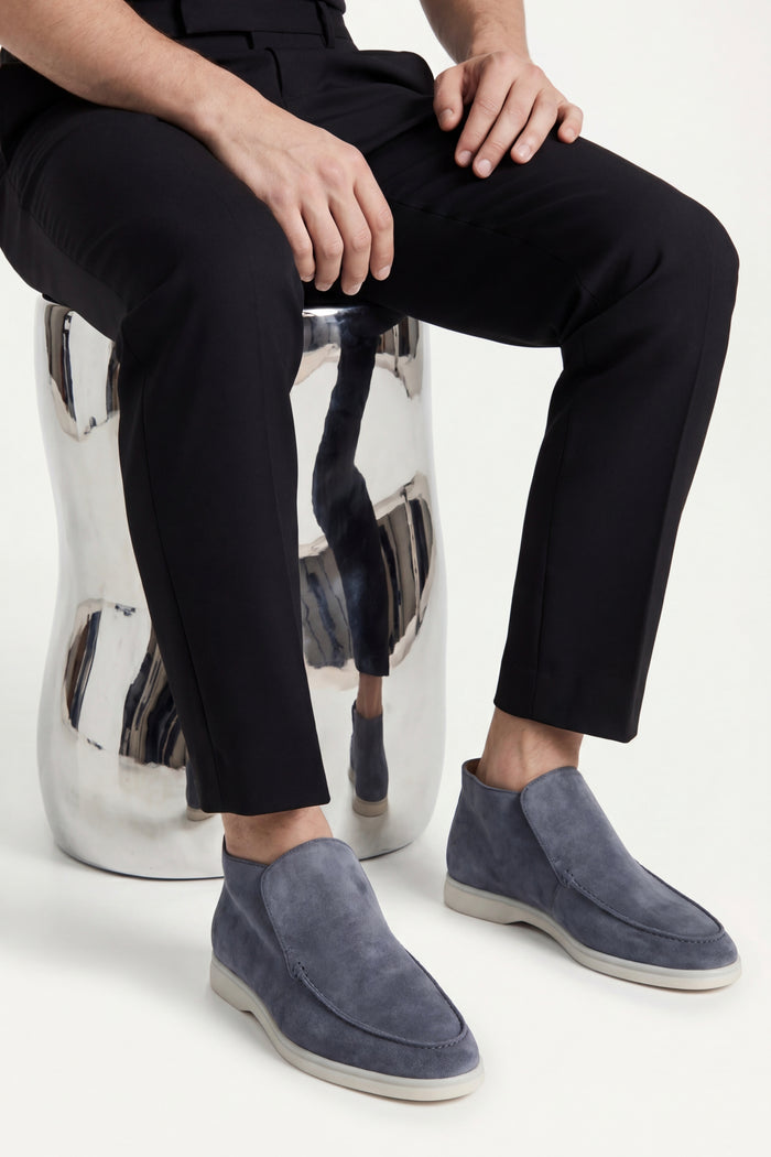 Arzano High Top Loafer Blue