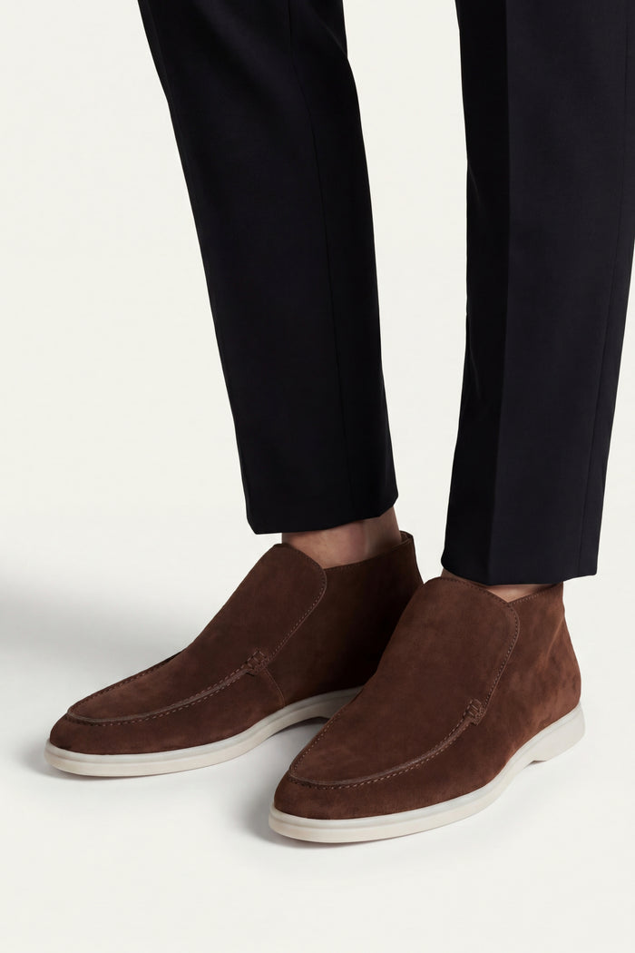 Arzano High Top Loafer Brown