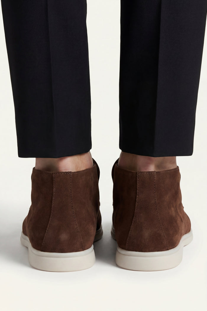 Arzano High Top Loafer Brown