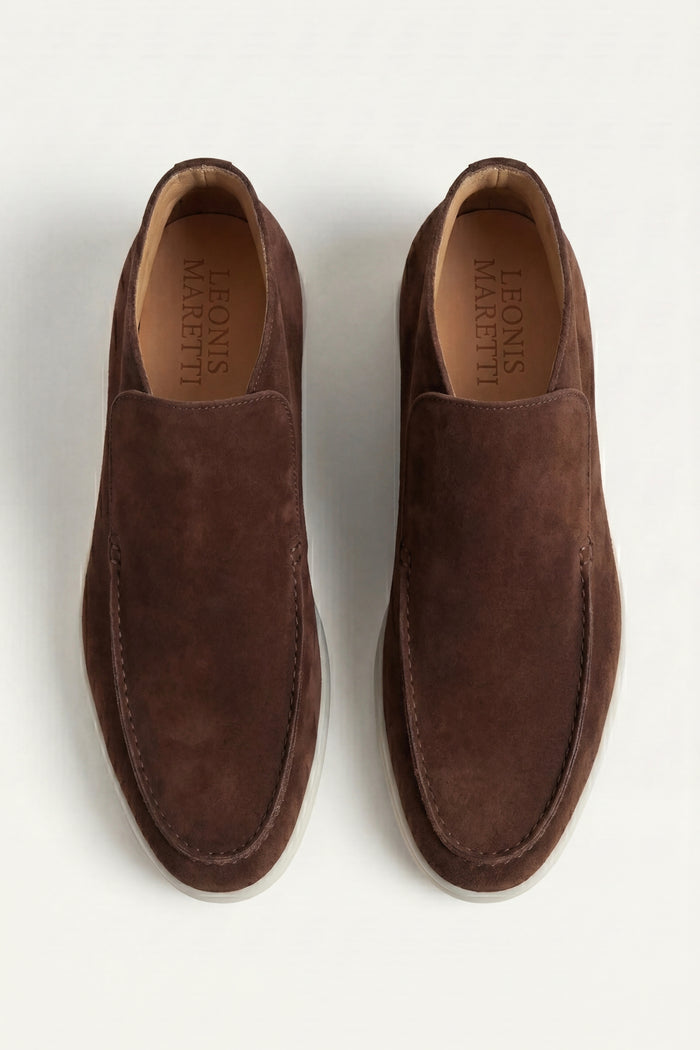 Arzano High Top Loafer Brown