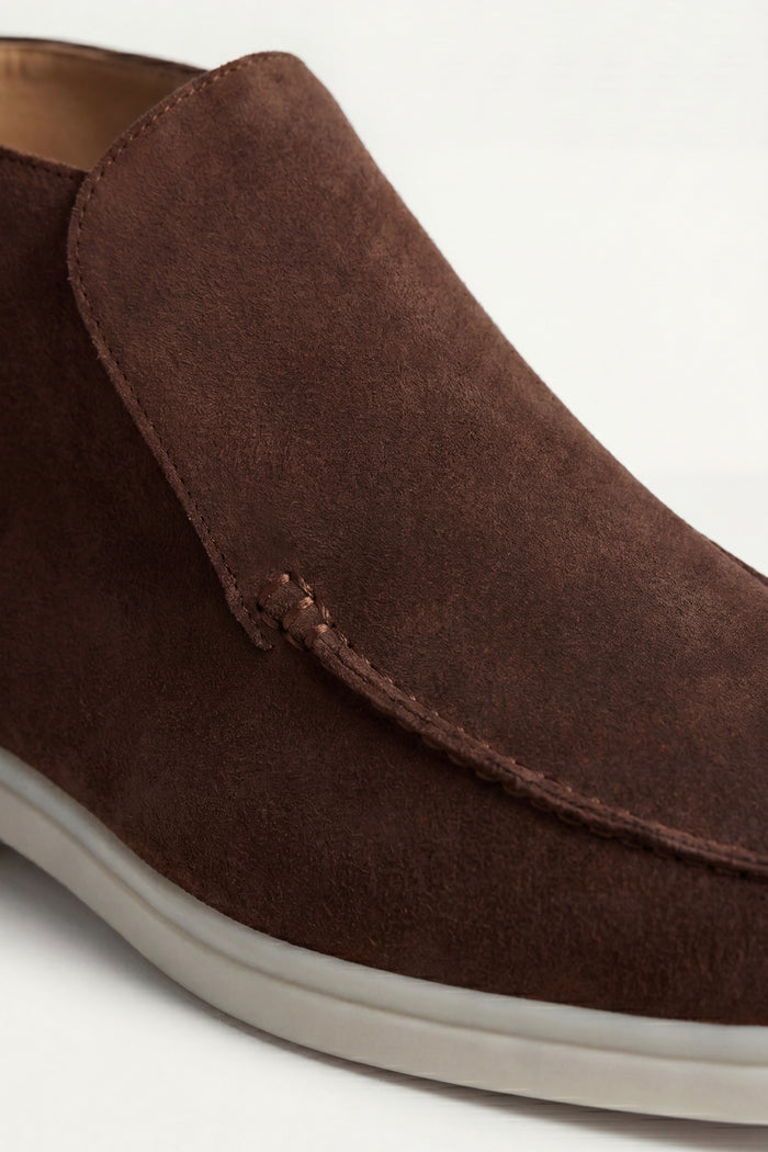 Arzano High Top Loafer Brown