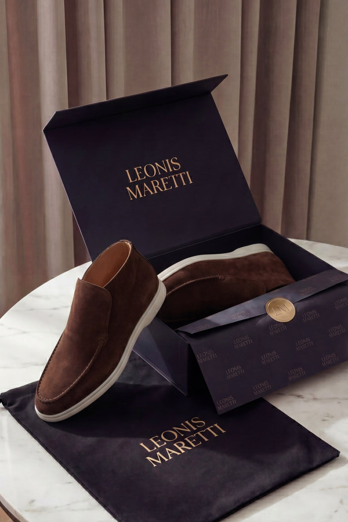 Arzano High Top Loafer Brown