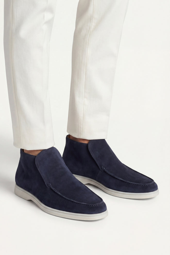 Arzano High Top Loafer Navy