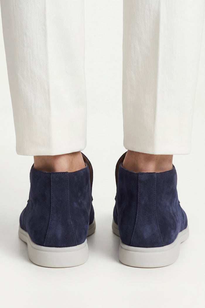 Arzano High Top Loafer Navy