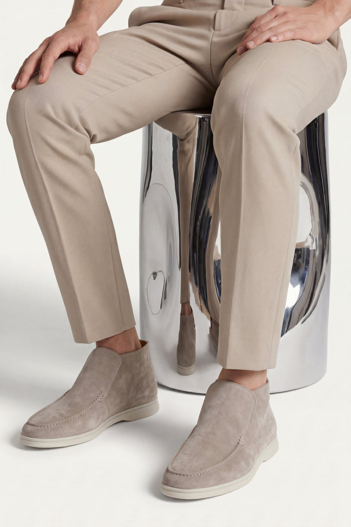Arzano High Top Loafer Taupe