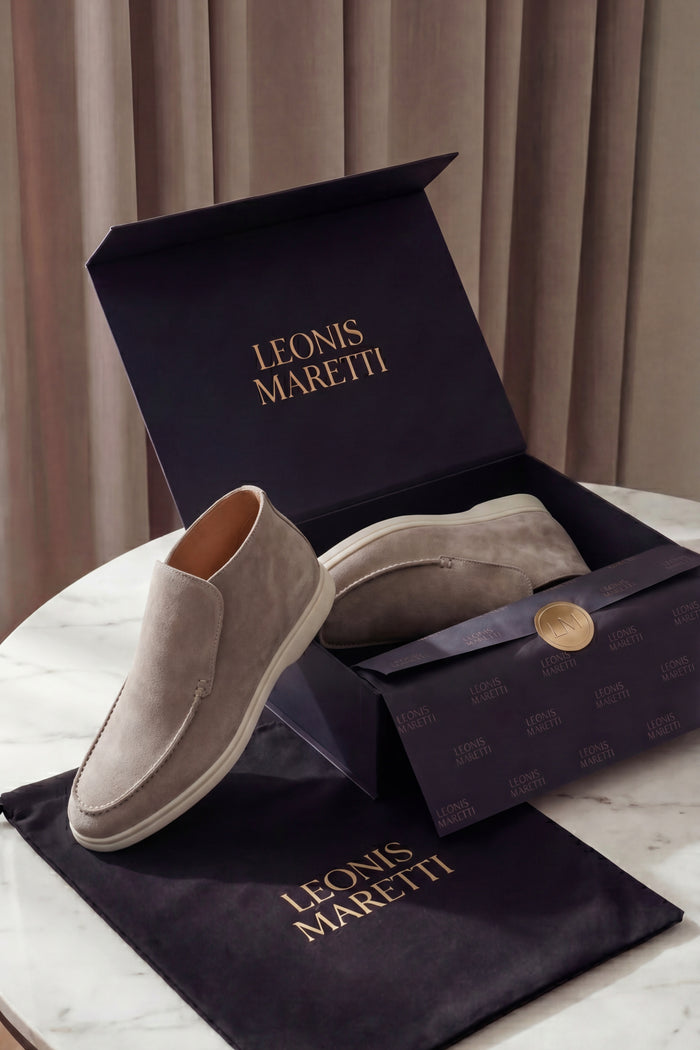 Arzano High Top Loafer Taupe