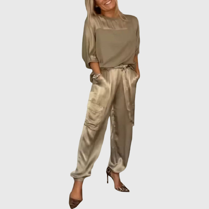 Averielle | Luxurious two-piece flowing ensemble
