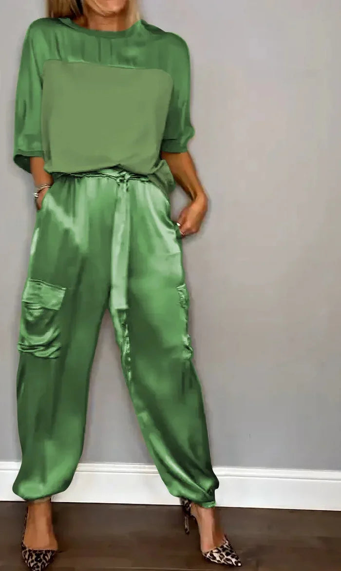 Averielle | Luxurious two-piece flowing ensemble