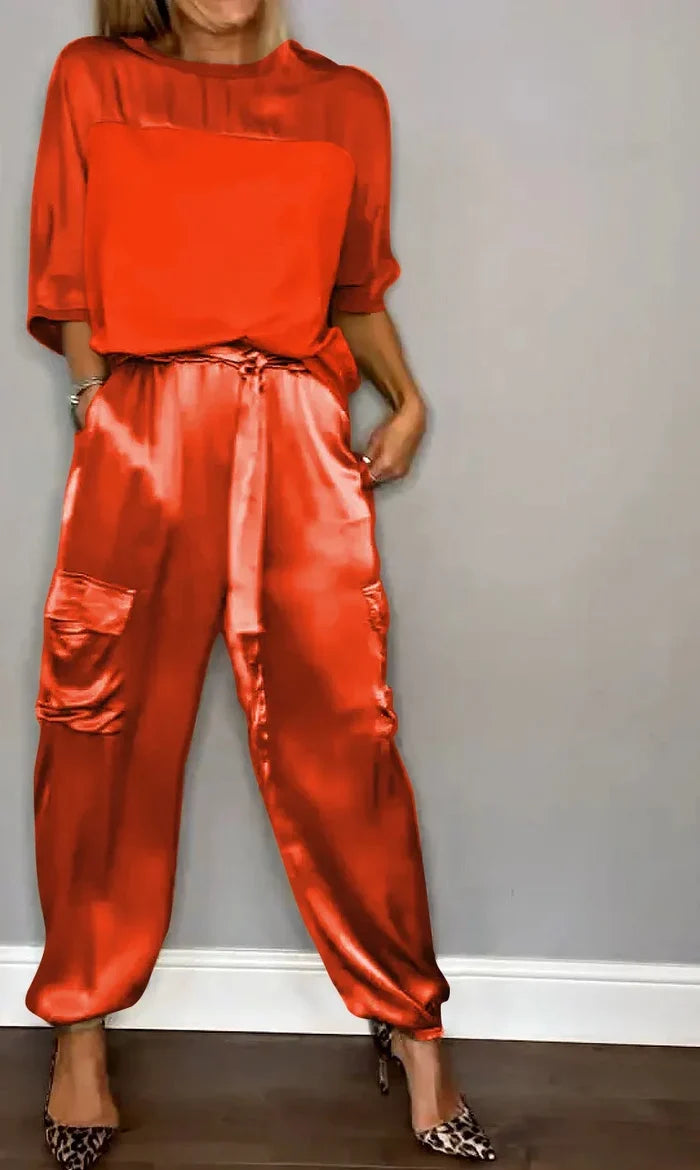 Averielle | Luxurious two-piece flowing ensemble