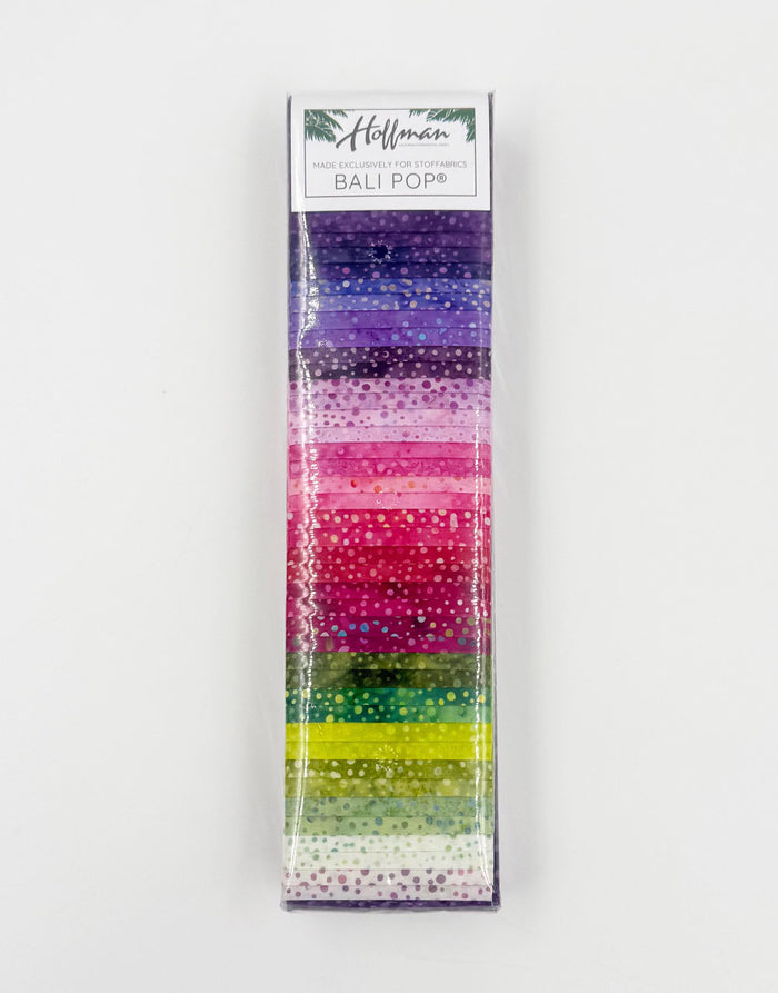 Bali Pop  2.5" Fabric Strips, Hoffman Fabrics
