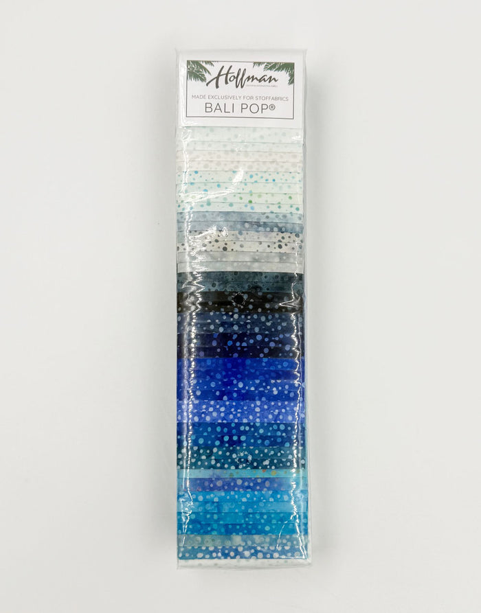 Bali Pop  2.5" Fabric Strips, Hoffman Fabrics