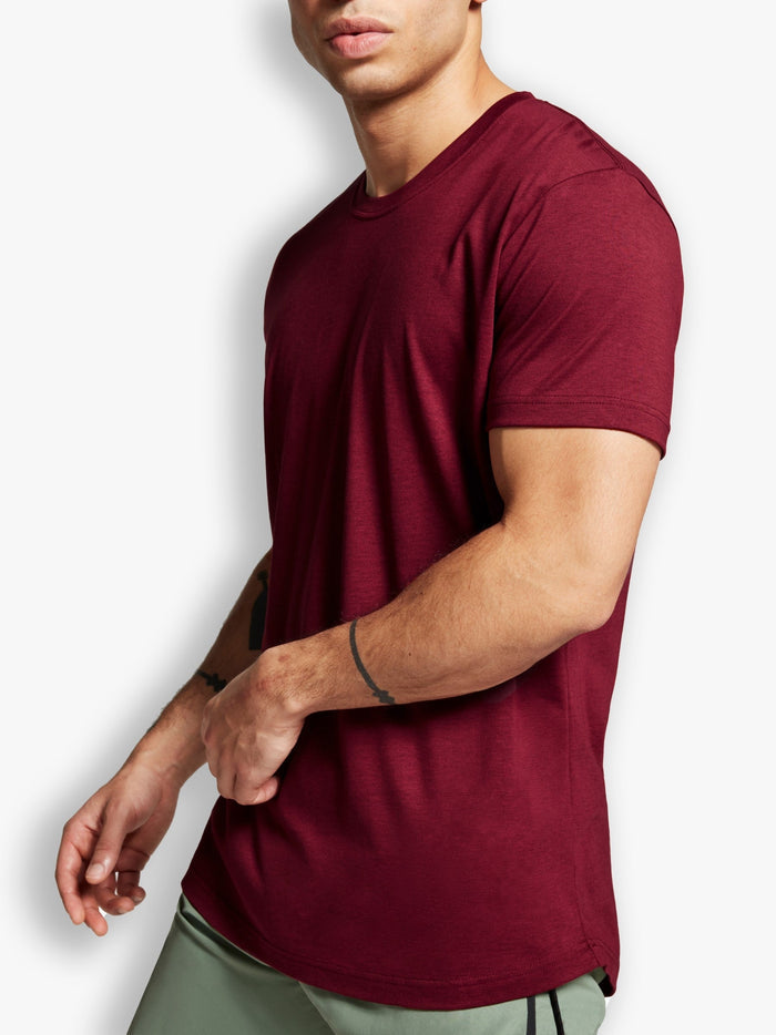 The Actor T-Shirt – Burgundy - Bascora