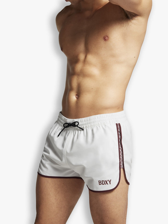 The Cameo Shorts | White - Bascora