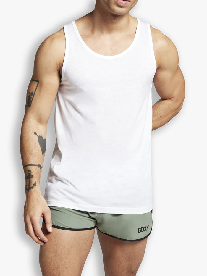 The Stunt Vest – White - Bascora