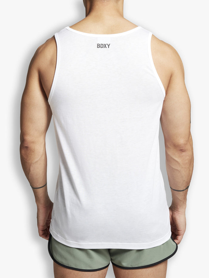 The Stunt Vest – White - Bascora