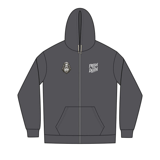 Beard Lover Cozy Full-Zip Hoodie — Men's Re-Fleece™