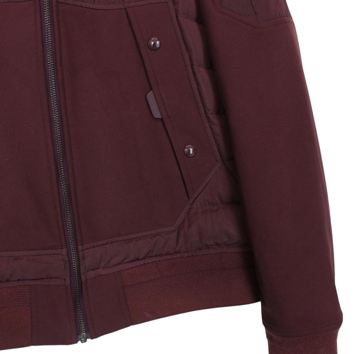 Belstaff Axle Burgundy Full Zip Soft Shell Jacket