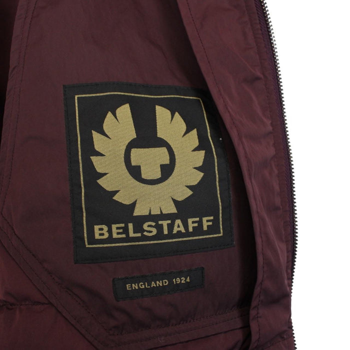 Belstaff Axle Burgundy Full Zip Soft Shell Jacket