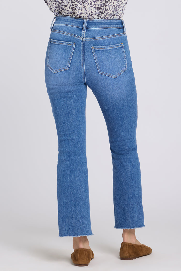 Billie Mini Bootcut Ankle Jeans - Blue Paradise