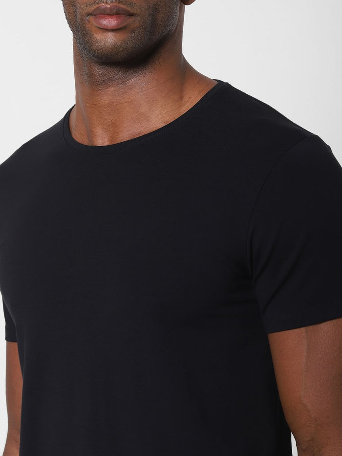 Black Crew Neck T-Shirt