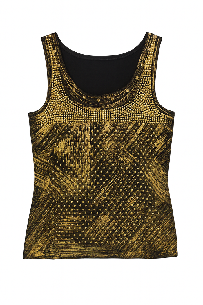 BTG_FLATLAY_CANDIDATE | black-gold-embellished-statement-top