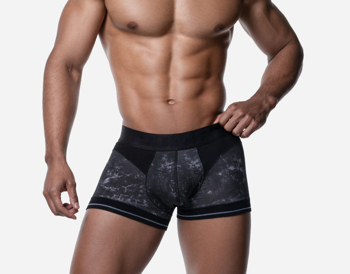 BLACK WASHED BOXER